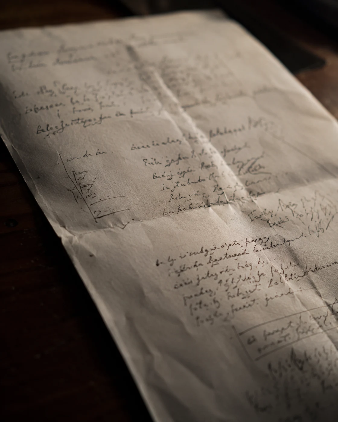 Colleagues reviewing a written record of observed work.