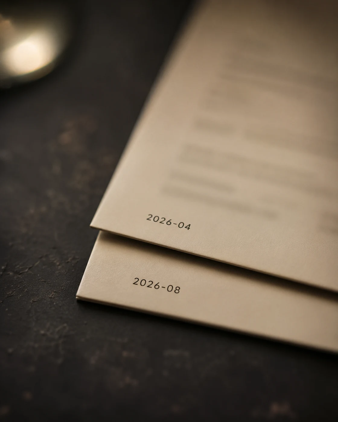 A service adviser reviewing a written case document.